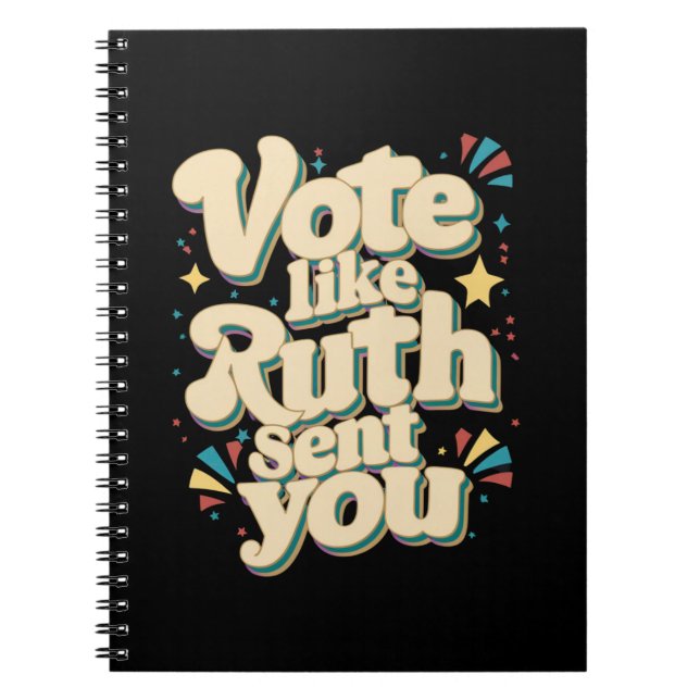 Carnet Voter Comme Ruth Vous A Envoyé Uterus Feminist LGB (Devant)