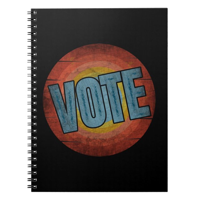 CARNET VOTER VINTAGE (Devant)