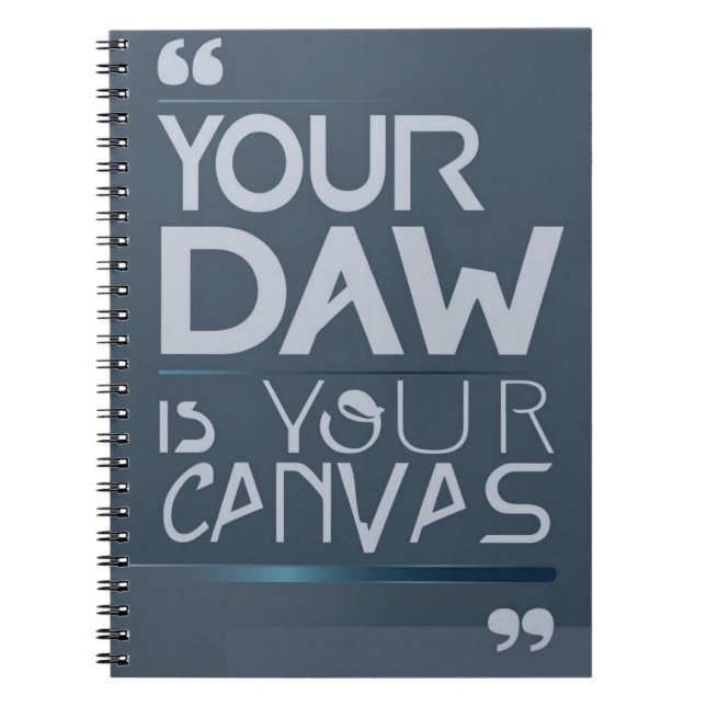 Carnet Votre bureau est votre canvas option 3 (Devant)