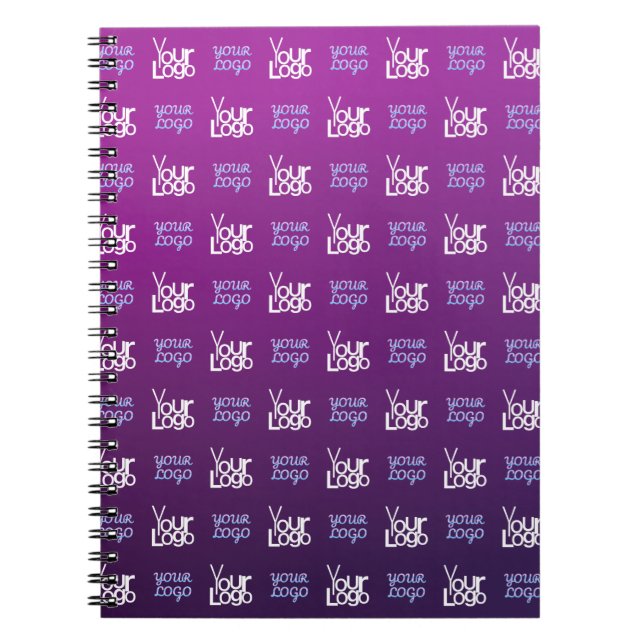 Carnet Votre logo | 2 images ou logos d'entreprise téléch (Devant)