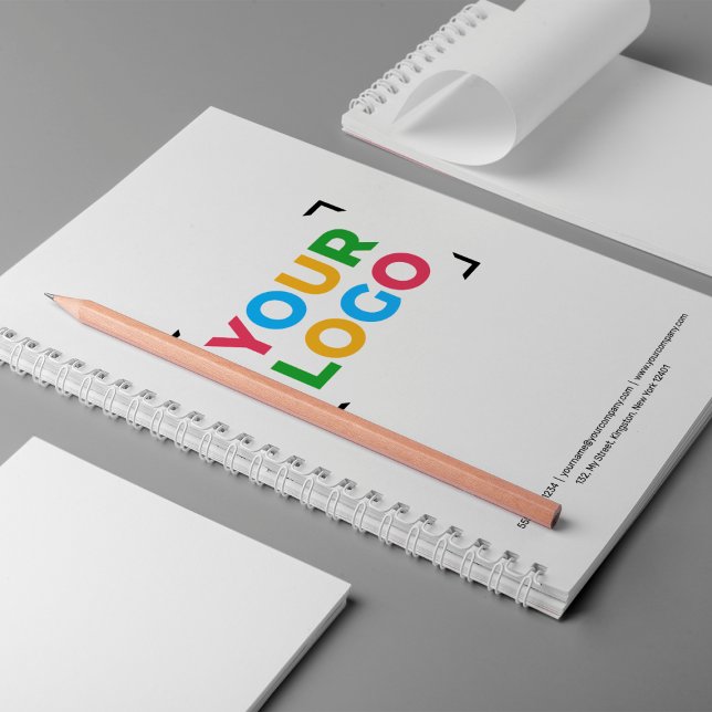 Carnet Votre logo ici Simple Business Promotion (Créateur téléchargé)