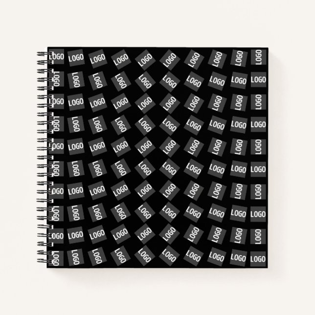 Carnet Votre logo | Logo unique, conception ou motif d'im (Devant)