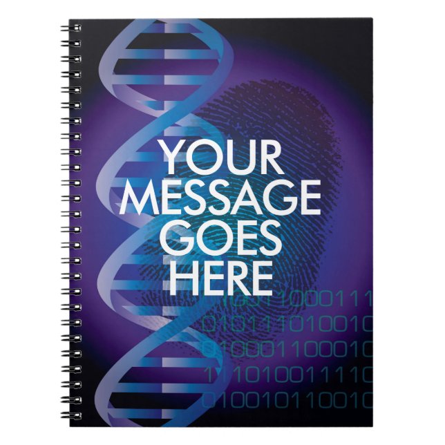 Carnet VOTRE MESSAGE Science (Devant)