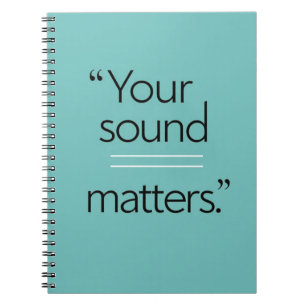 Carnet Votre Sound Matters, option 2