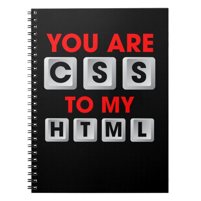 Carnet Vous Êtes CSS À Mon HTML (Devant)