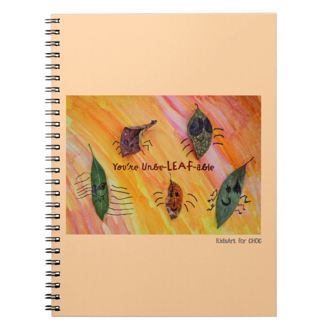 Carnet Vous êtes incroyABLes - Dessins d'enfants pour le  (Devant)