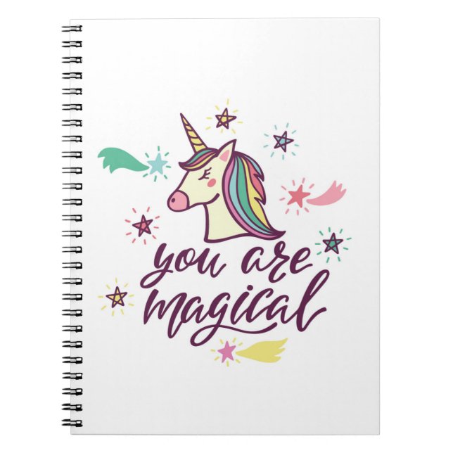 Carnet Vous êtes magiques (Devant)