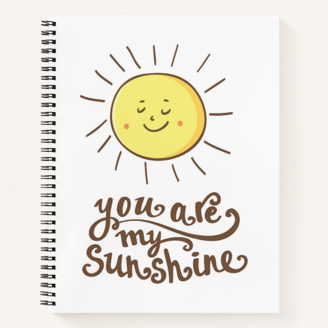 Carnet Vous Êtes Mon Soleil (Devant)