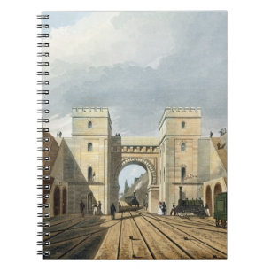 Carnet Voûte maure, regardant du tunnel, plat 10 francs