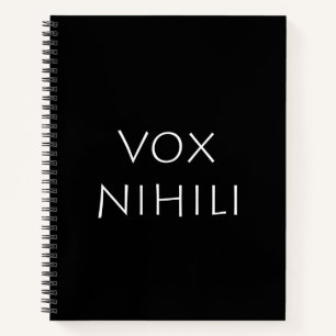Carnet Vox nihili