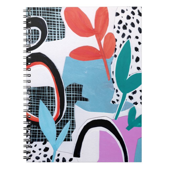 Carnet Voyage Abstrait (Devant)