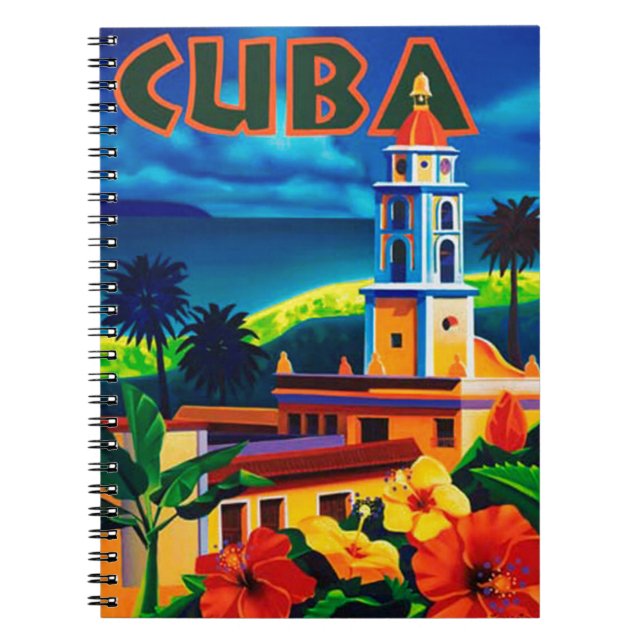 Carnet Voyage Cuba Vintage (Devant)