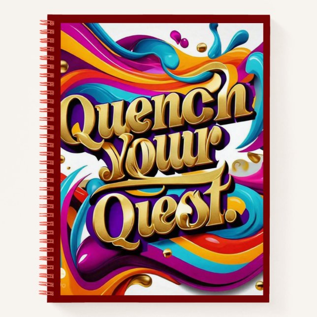 Carnet "Voyage d'auto-découverte" "Atteindre de nouveaux  (Devant)