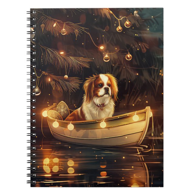 Carnet Voyage festif de Noël japonais Chin (Devant)