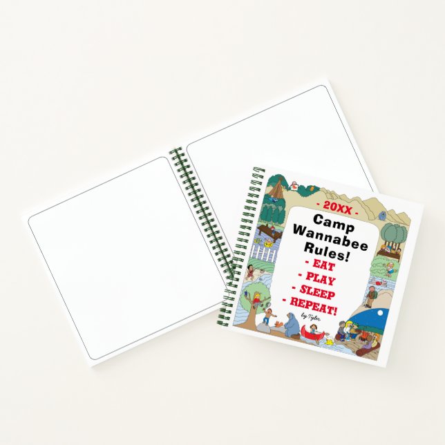 Carnet Voyage sur la route de Camp (Intérieur)