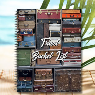 Carnet Voyage Vintage valise couleur Wanderlust