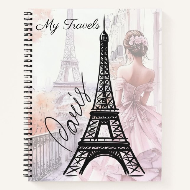 Carnet Voyages à Paris  (Devant)