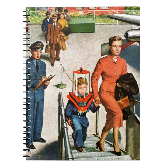 Carnet Voyageur de l'espace (Devant)