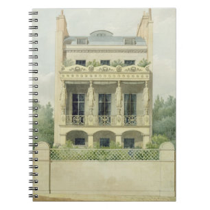 Carnet Vue de l'avant arrière du hou de l'espoir de Henry