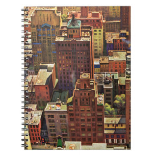 Carnet Vue de New York par John Falter