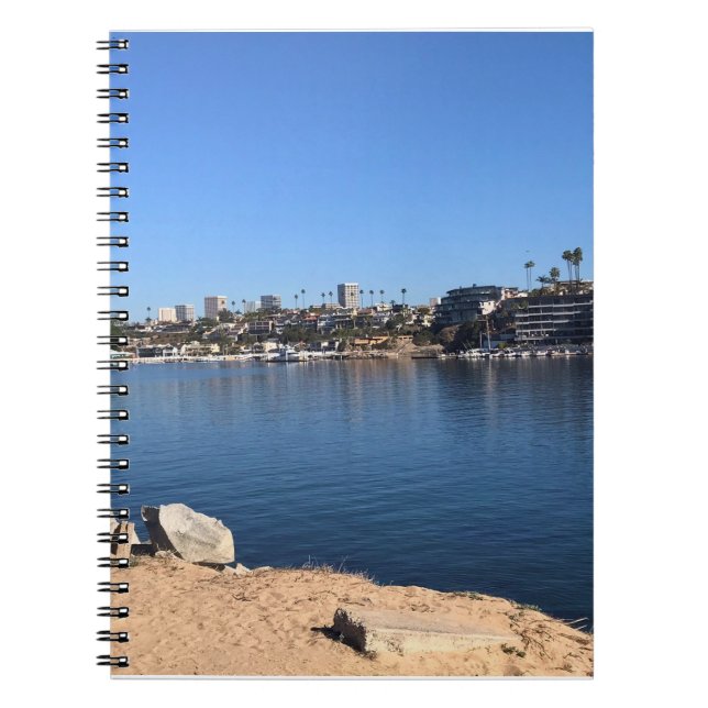 Carnet Vue depuis le Wedge, Newport Beach, Californie (Devant)