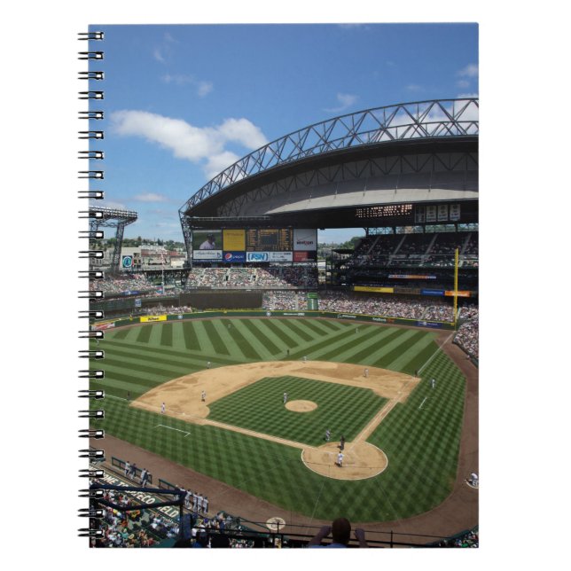 Carnet WA, Seattle, Safeco Field, base-ball des Mariners (Devant)