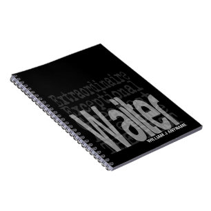 Carnet Waiter Extraordinaire PERSONNALISÉ