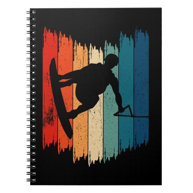 Carnet Wakeboard Vintage Wakeboard (Devant)