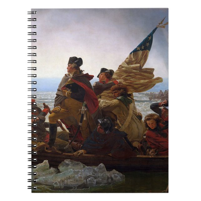 Carnet Washington Crossing Delaware Art (Devant)