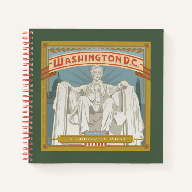 Carnet Washington DC | Mémorial de Lincoln (Devant)