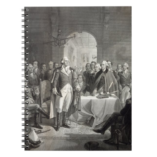 carnet "Washington et généraux" (Devant)