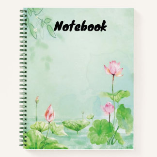 Carnet Water Lily Wonderland