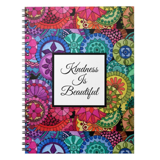 Carnet Watercolor Rainbow (Devant)