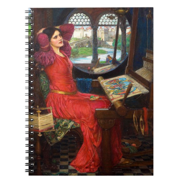 Carnet Waterhouse I Am Half-Sick of Shadows (Devant)