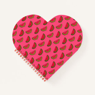 Carnet Watermelon d'été sur Motif rose