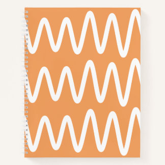 Carnet Wave No. 3 - Notebook (Terracotta)