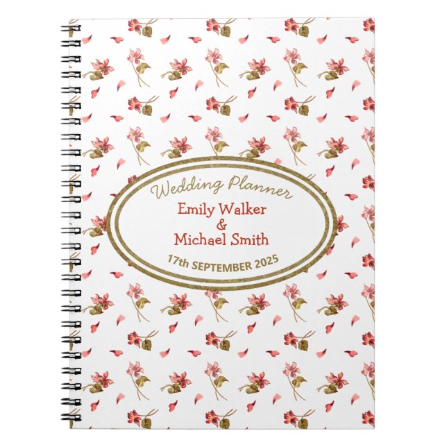Carnet Wedding planner (Devant)