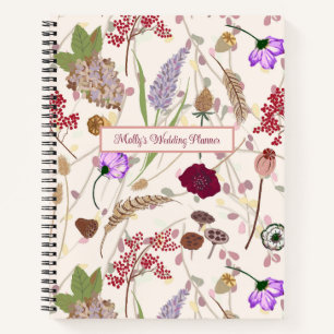 Carnet Wedding planner botanique des bois