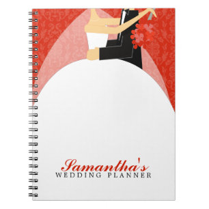 Carnet Wedding planner fait sur commande de jeunes mariés