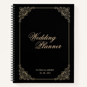 Carnet Wedding planner musulman musulman noir