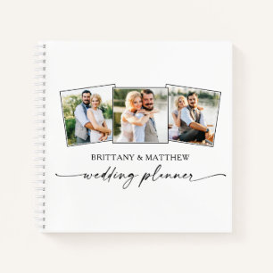 Carnet Wedding planner photo moderne Calligraphie Enk 3