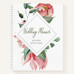 Carnet Wedding planner rose Magnolia