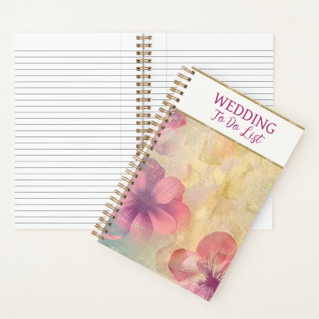 Carnet Wedding To Do List Planner (À l'intérieur)