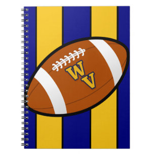 Carnet West Virginia Football Blue and Gold Pride