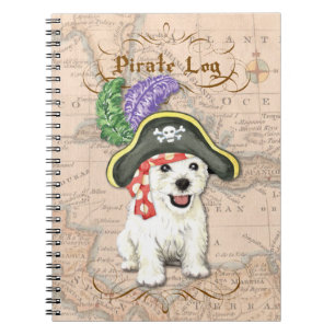 Carnet Westie Pirate