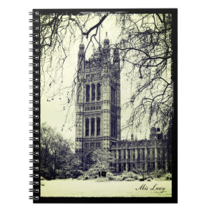 Carnet Westminster, Parlement, Hiver Londres - Angleterre