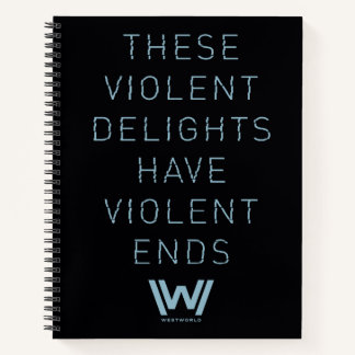 Carnet Westworld | Citation de typographie "Plaisirs viol