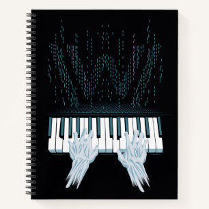 Carnet Westworld Mains Android Sur Piano Joueur
