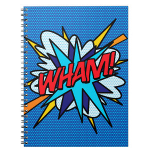 Carnet WHAM Fun Retro Comic Book Pop Art