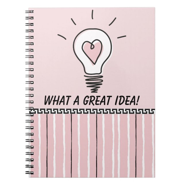 Carnet What A Great Idea! - Notebook  (Devant)